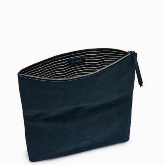 Stella & Dot | Navy / Multi Colored Metallic Clutch Retired - Picture 8 of 10